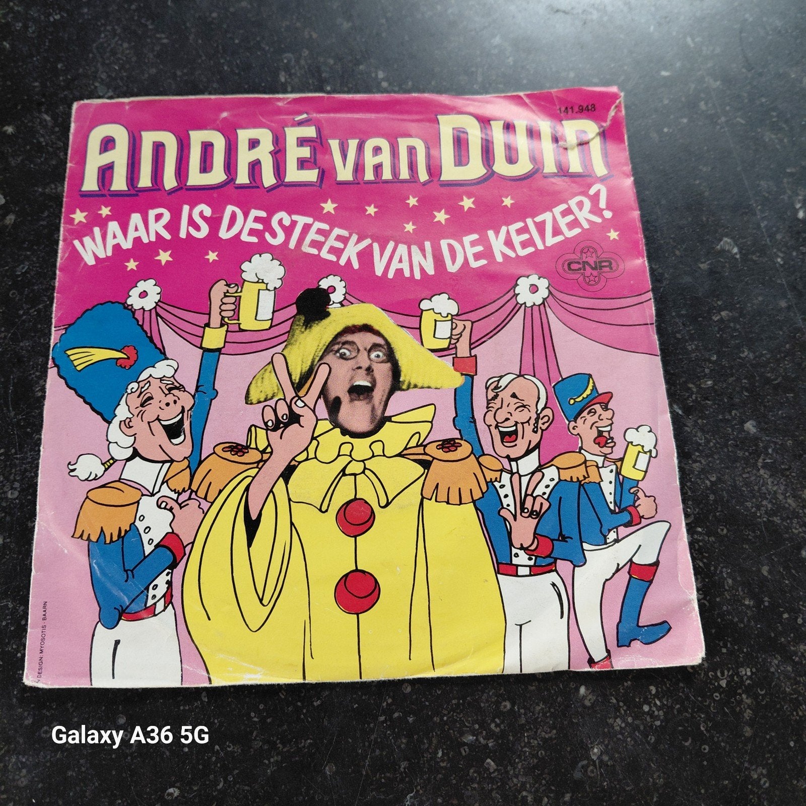 André van Duin - Waar is de steek van de keizer? (Single), Gebruikt, 7 inch, Ophalen of Verzenden, EP