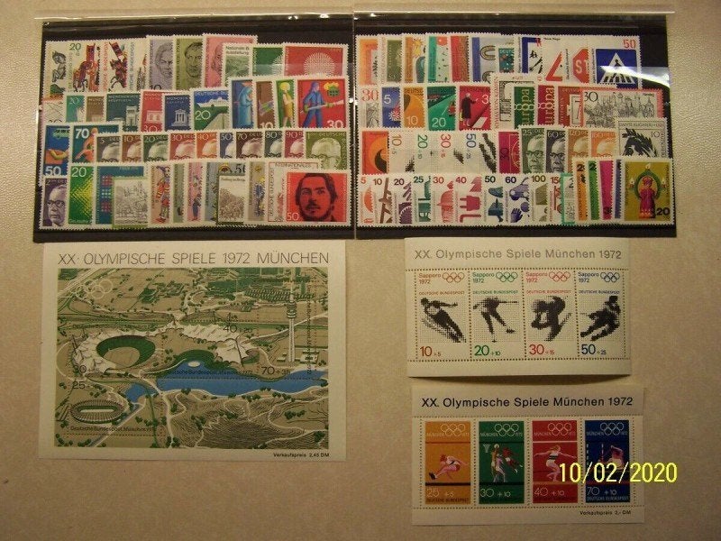 BRD, postfrisse verzameling van 1970 t/m 1979, Verzenden, Buitenland
