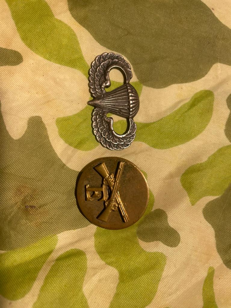 Ww2 airborne lotje jumpwing, e company, Verzamelen, Militaria | Tweede Wereldoorlog, Ophalen of Verzenden, Amerika