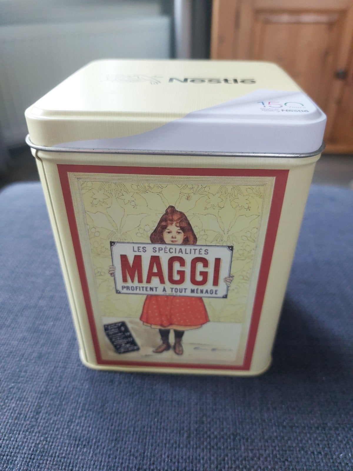 Maggi 150 jaar jubileum blik - Nestlé, Verzamelen, Blikken, Ophalen of Verzenden, Zo goed als nieuw