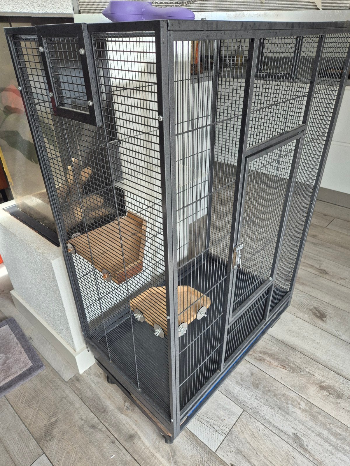 rattenkooi met accessoires//vogelkooi, Dieren en Toebehoren, Ophalen, Kooi, Gebruikt, Eekhoorn