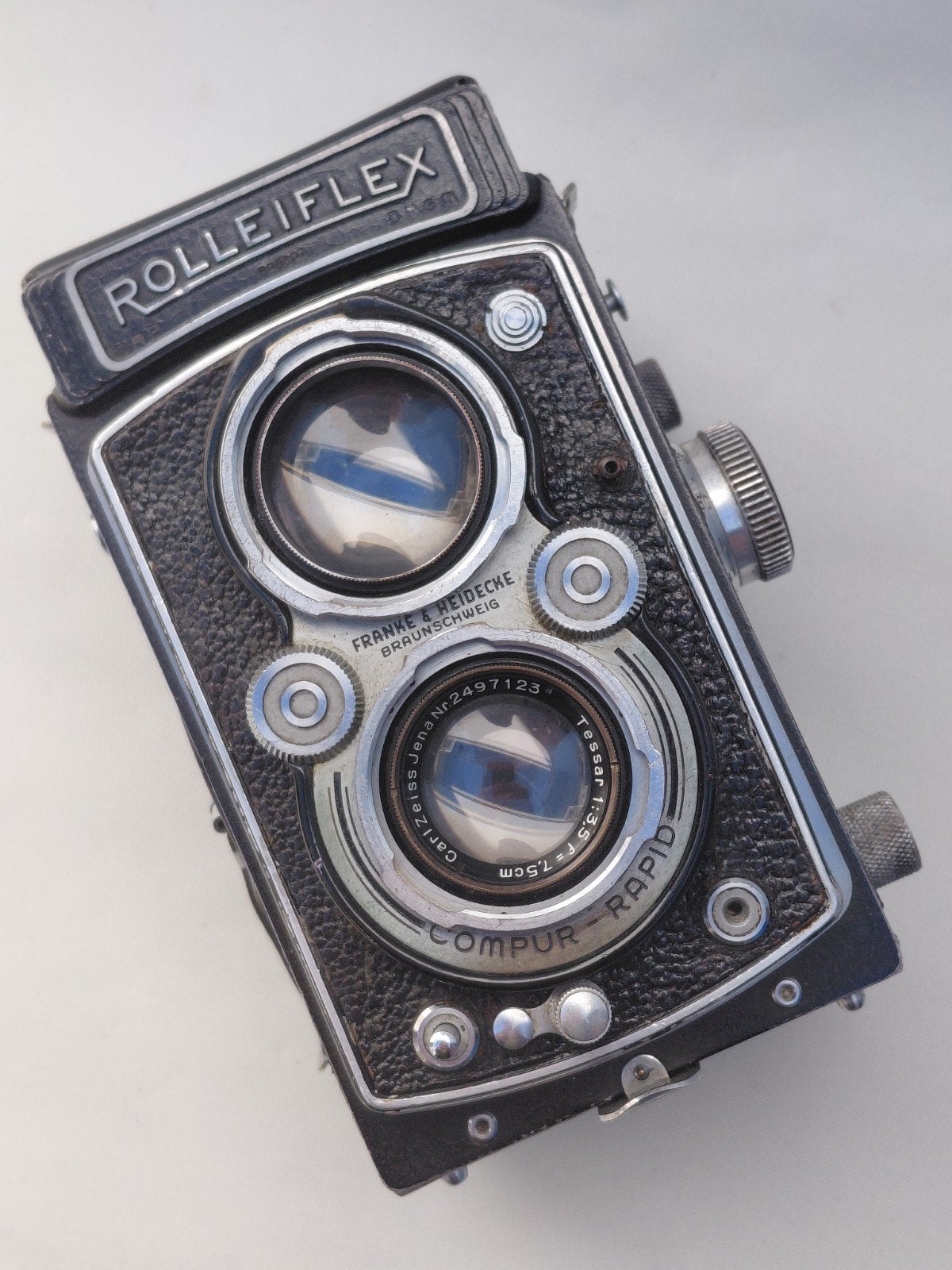Rolleiflex 6x6 camera, Audio, Tv en Foto, Fotocamera's Analoog, Ophalen of Verzenden, Gebruikt, Spiegelreflex, Overige Merken