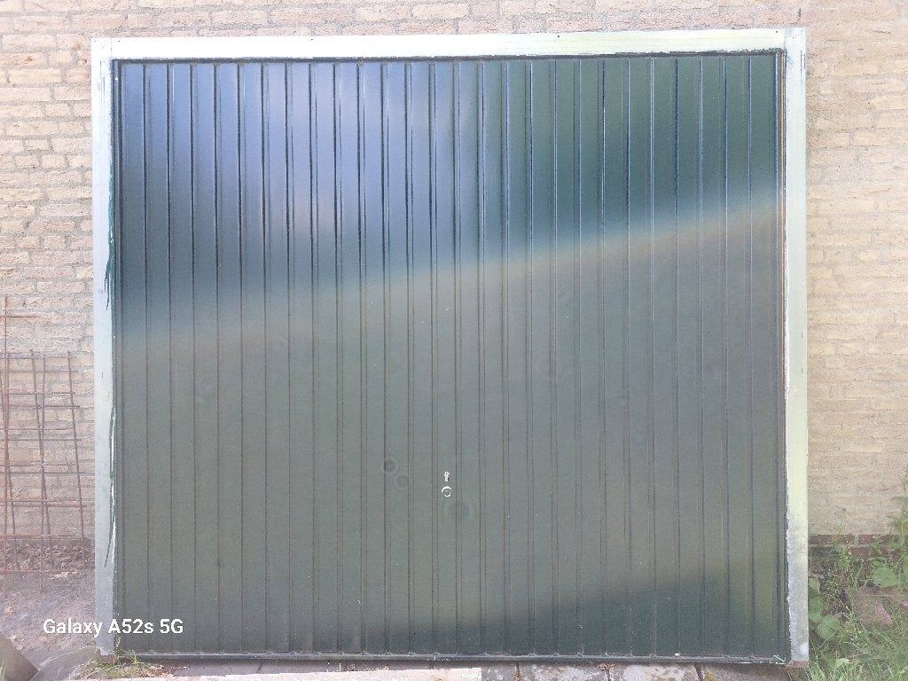 Hormann garagedeur, kanteldeur, Ophalen, Gebruikt, Garagedeur, Metaal