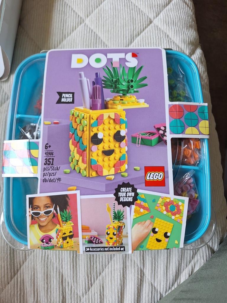 41906 LEGO DOTS Ananas Potloodhouder Nieuw, Kinderen en Baby's, Speelgoed | Duplo en Lego, Lego, Nieuw, Ophalen of Verzenden, Compleet