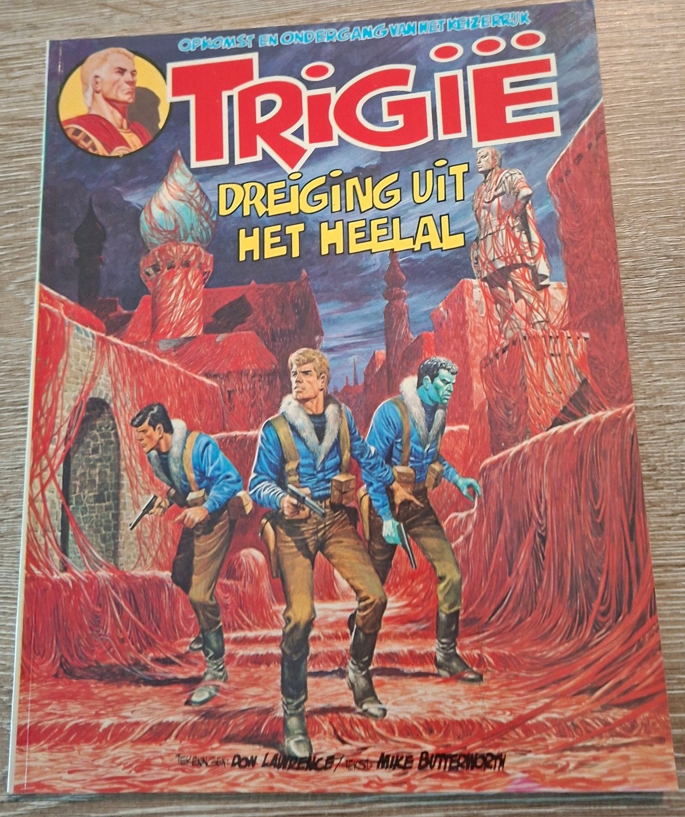 Trigië, Eén stripboek, Ophalen of Verzenden, Gelezen