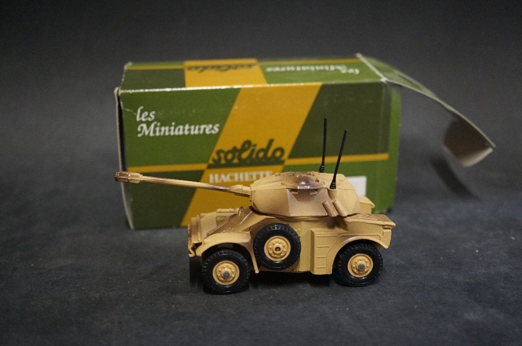 Solido Panhard AML 90 pantserwagen - 1/50 - TOP, Ophalen of Verzenden, Zo goed als nieuw, Bus of Vrachtwagen, Overige merken