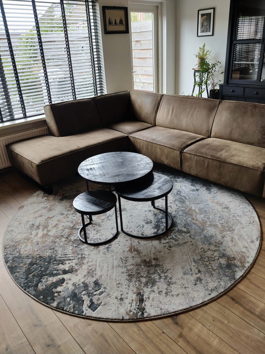 Volero Anthony vloerkleed, rond, Ø 240 cm, Ophalen, Rond, 200 cm of meer, Zo goed als nieuw