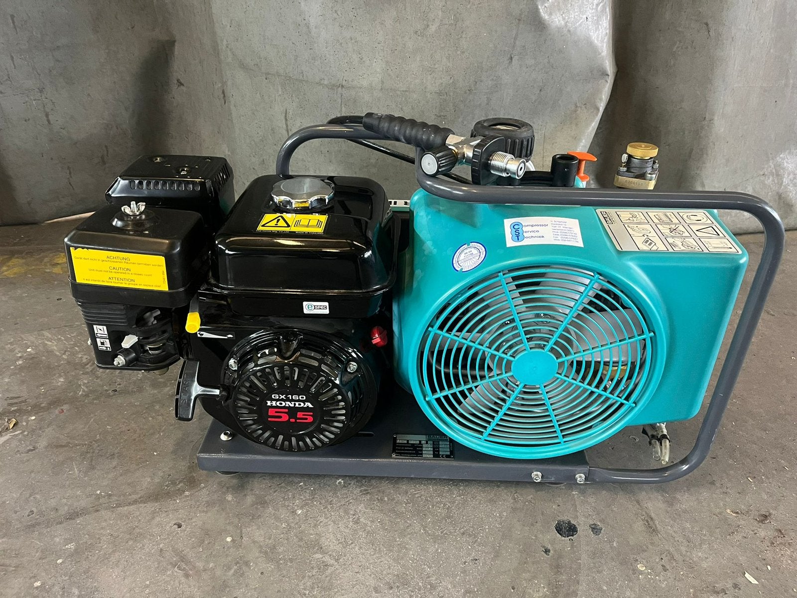 Bauer junior II kompressor, Ophalen, Zo goed als nieuw, Elektromotor