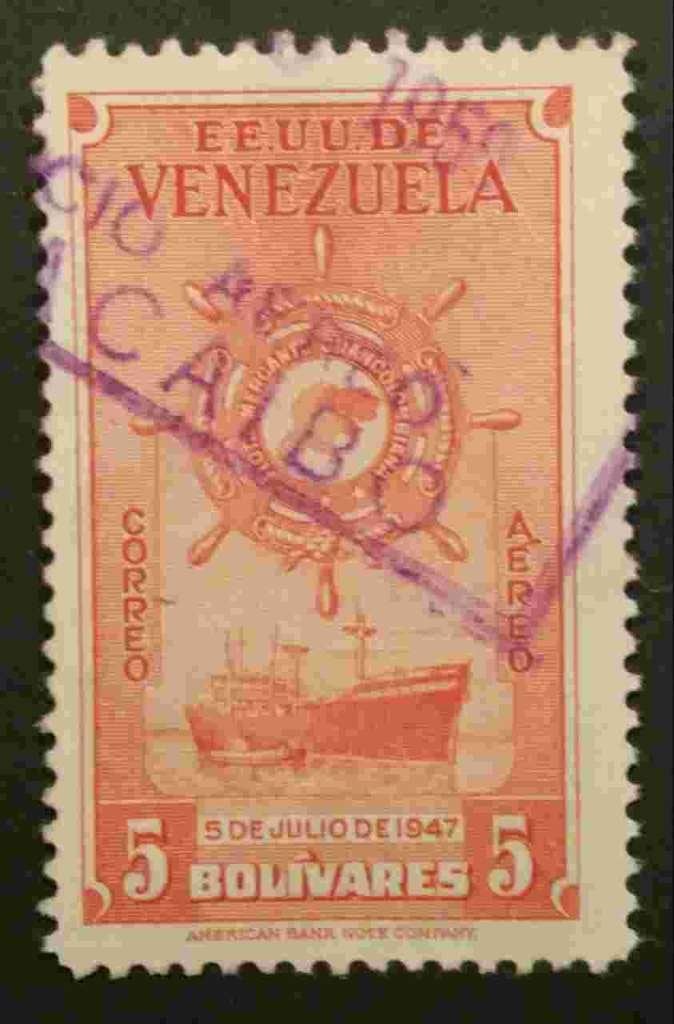 Venezuela nr. 265 (Luchtpost), Ophalen of Verzenden, Gestempeld, Zuid-Amerika