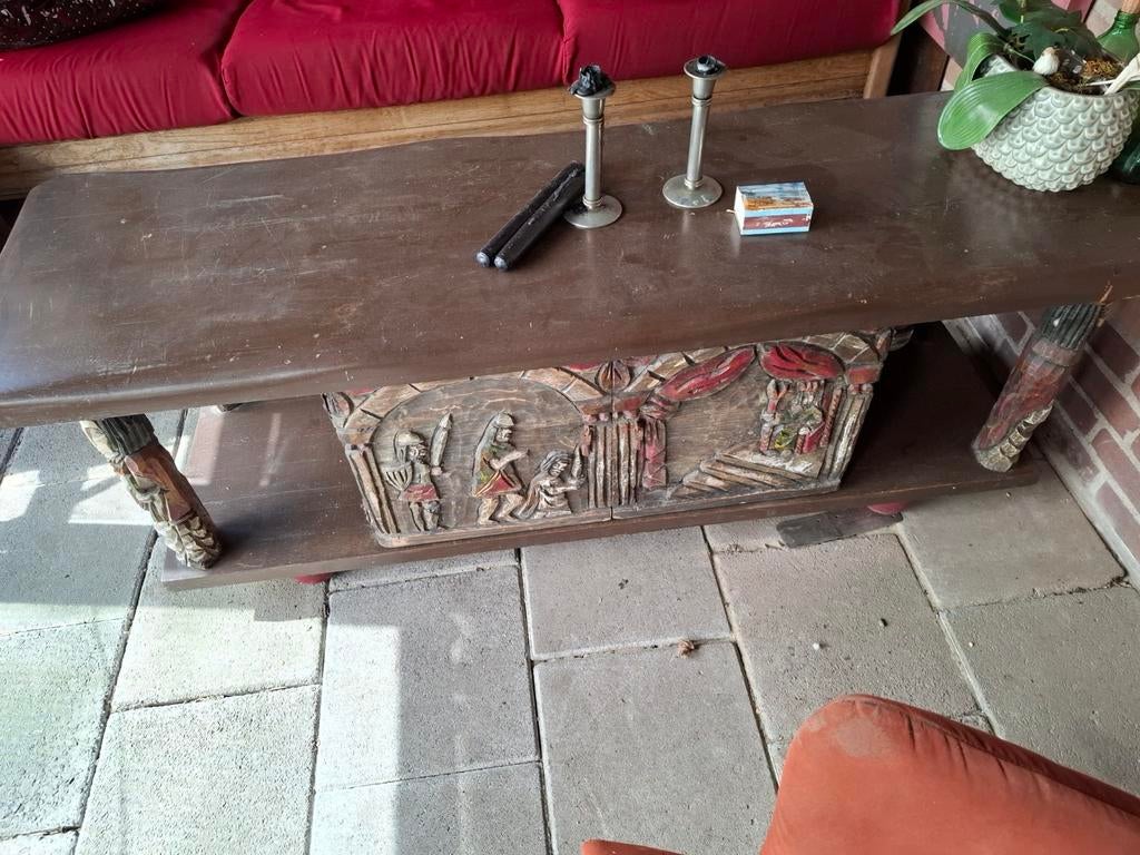 Kloostertafel, Ophalen