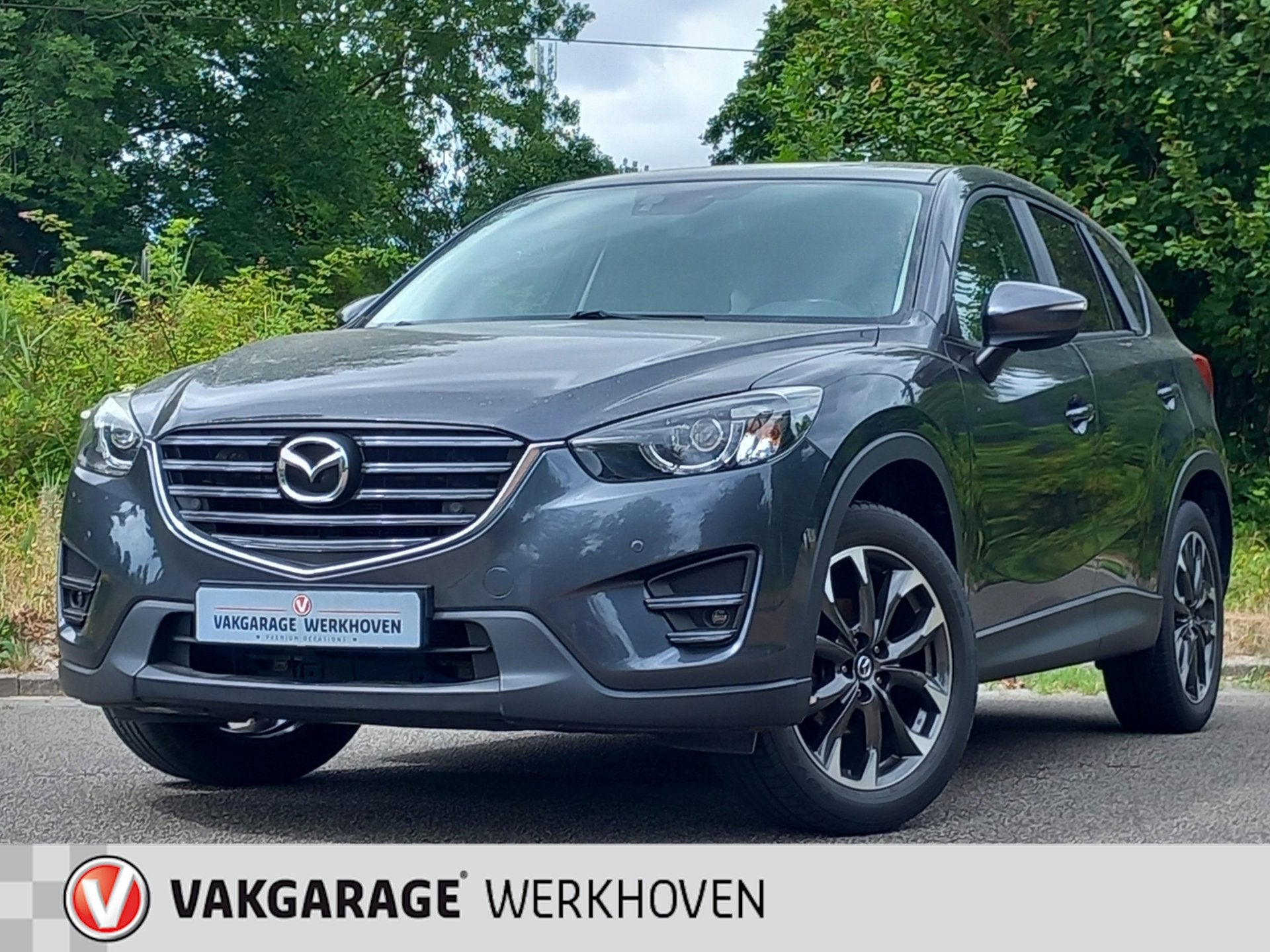 Mazda CX-5 2.0 SkyActiv-G 165 TS+ Nakama Edition| Camera | B, Auto's, Voorwielaandrijving, 1998 cc, Stof, Zwart