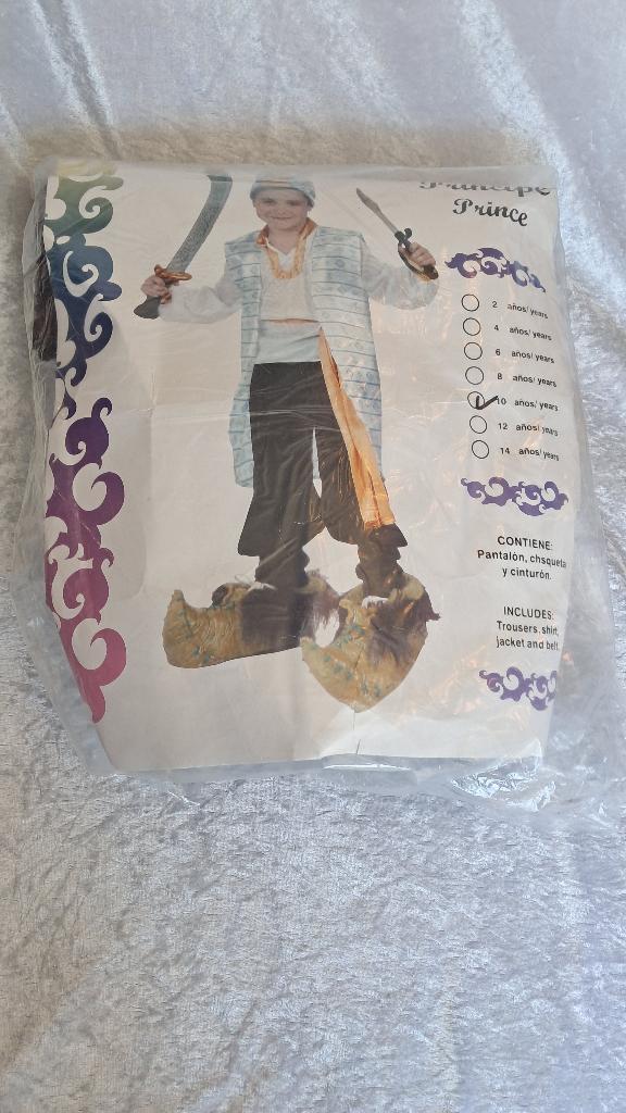 Mooi net pak Oosterse prins, maat 134 (10 jaar) Aladdin,, Ophalen of Verzenden, Gebruikt, 134 t/m 140, Jongen