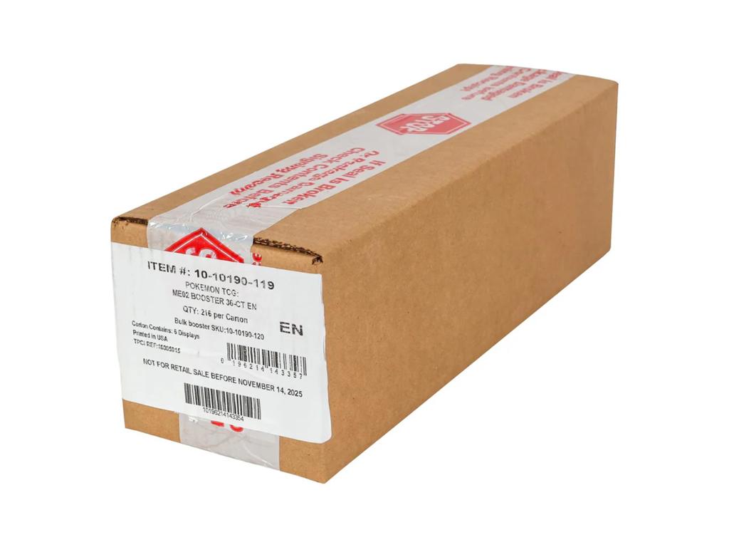 Pokemon Phantasmal Flames Boosterbox Case Sealed 6x, Ophalen of Verzenden, Nieuw