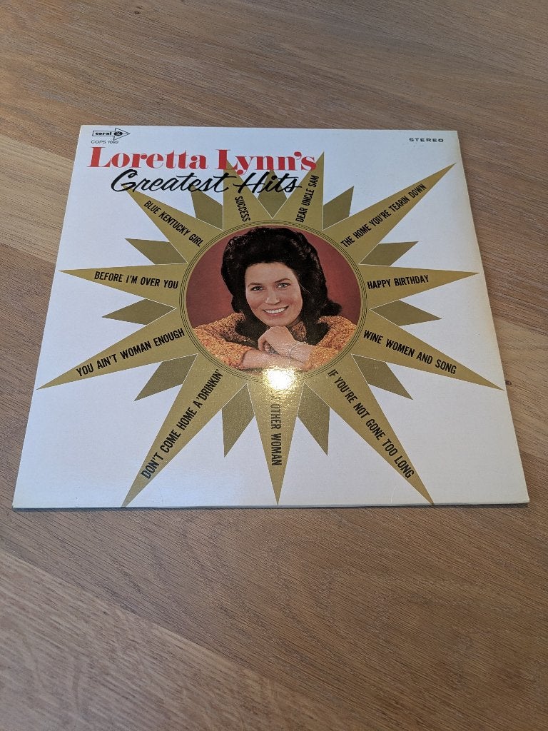 Loretta Lynn - Loretta Lynns Greatest Hits, Ophalen of Verzenden, Gebruikt, 12 inch