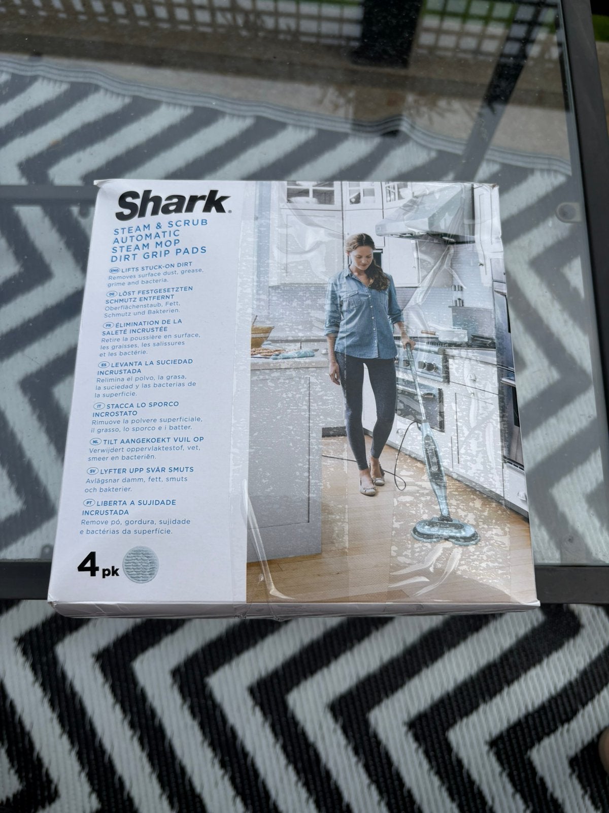 shark steam and scrub steam mop pads, Ophalen of Verzenden, Nieuw, Schrobmachine