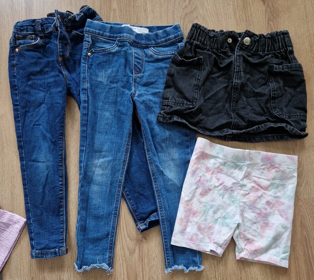 18 stuks meisjes kleding maat 98/104 (r0017), Ophalen of Verzenden, Gebruikt, Maat 98