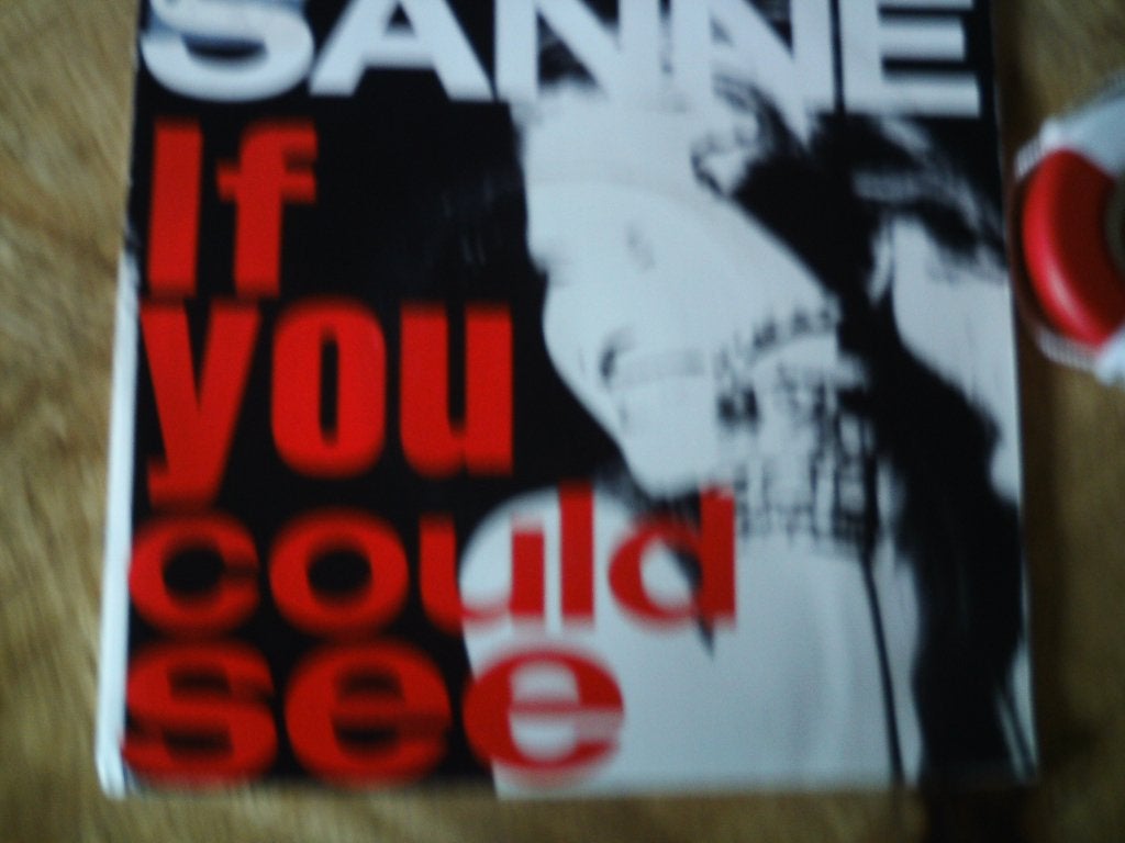 Sanne - If You Could See ( Single)   13s, Ophalen of Verzenden, Zo goed als nieuw, Overige typen, Beschermende buitenhoes