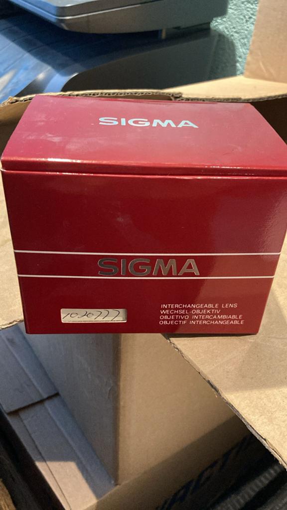 Sigma Zoomlens en diverse filters voor analoge camera, Ophalen, Gebruikt, Overige typen, Zoom