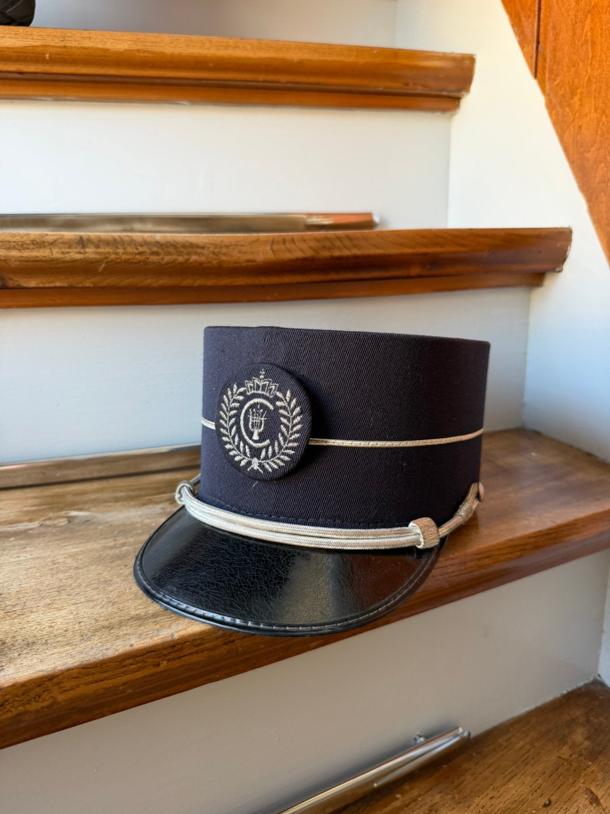 Vintage kepie met embleem, Ophalen of Verzenden, Overige typen