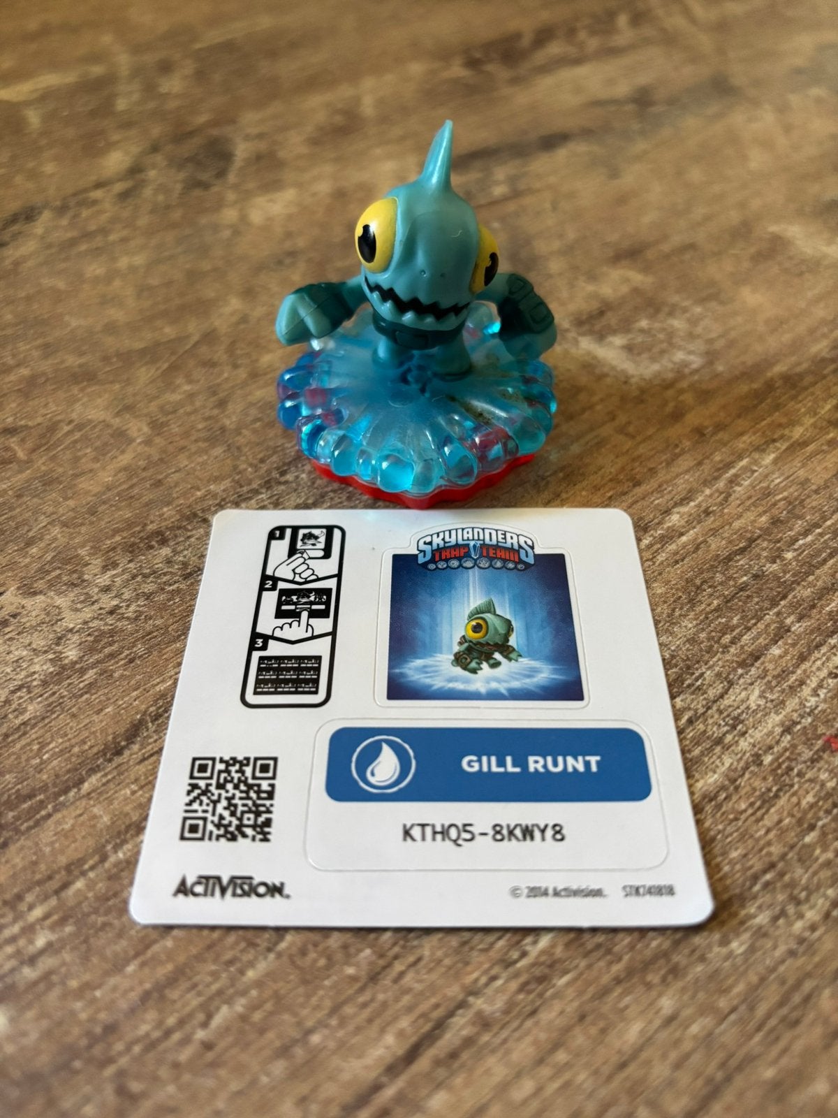 Mini’s figuur Gill Runt Skylanders, Ophalen of Verzenden, Zo goed als nieuw