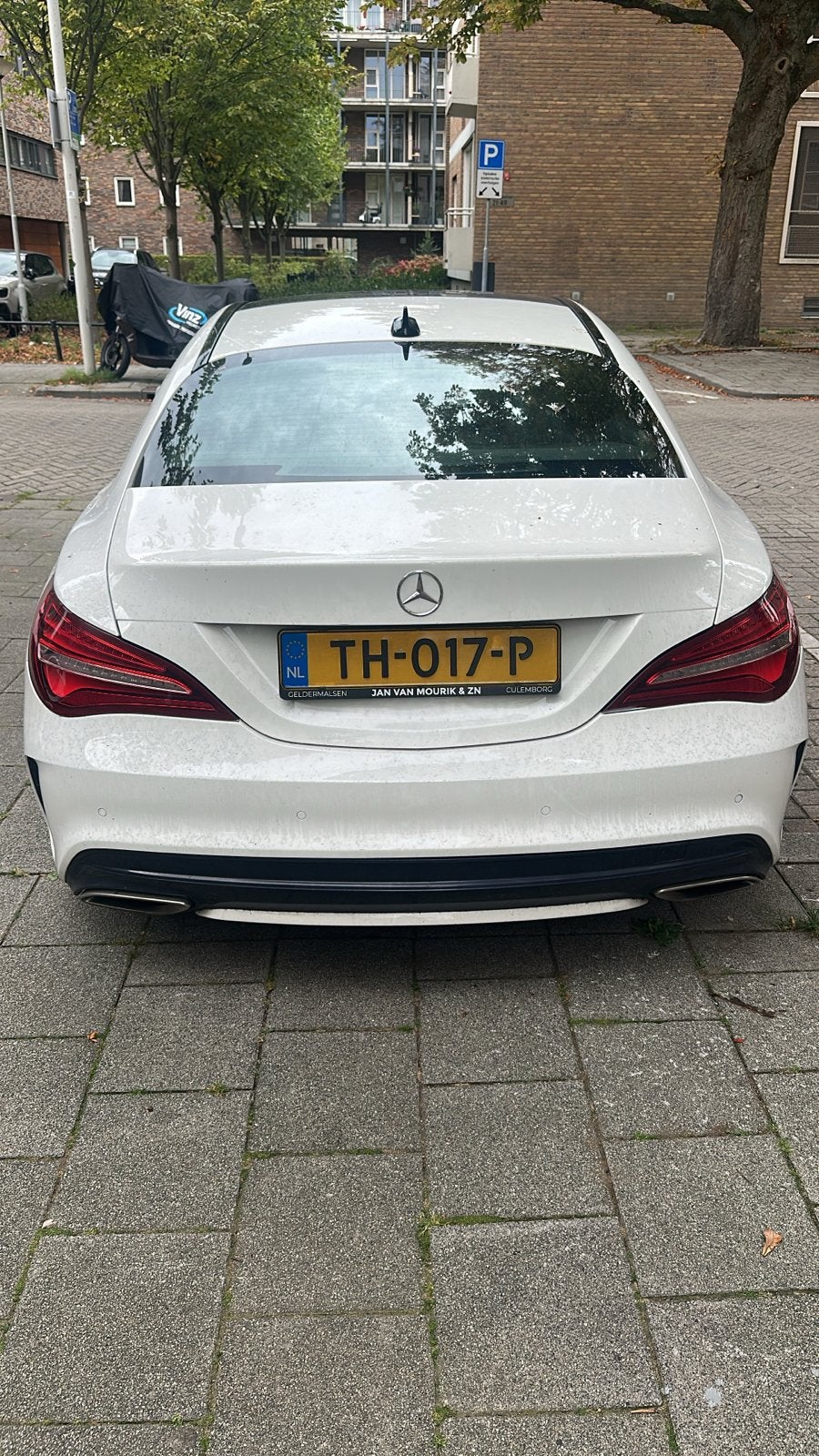 Mercedes-Benz CLA 180 122pk 7G-DCT 2018 Wit, Auto's, 4 cilinders, 715 kg, 1200 kg, 19 km/l