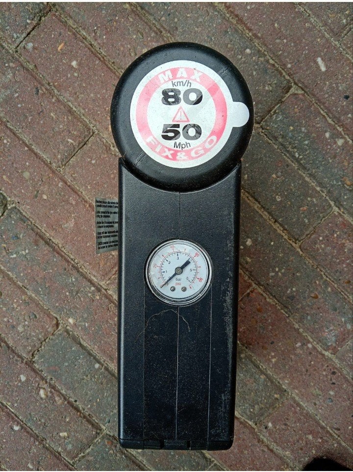 Fix & Go bandenreparatieset met compressor, Ophalen of Verzenden