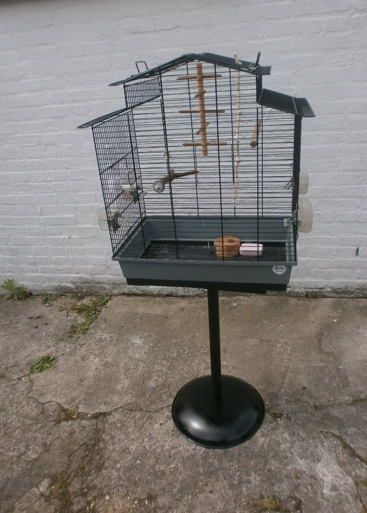 Vogelkooi, Ophalen, Gebruikt, Metaal, Vogelkooi