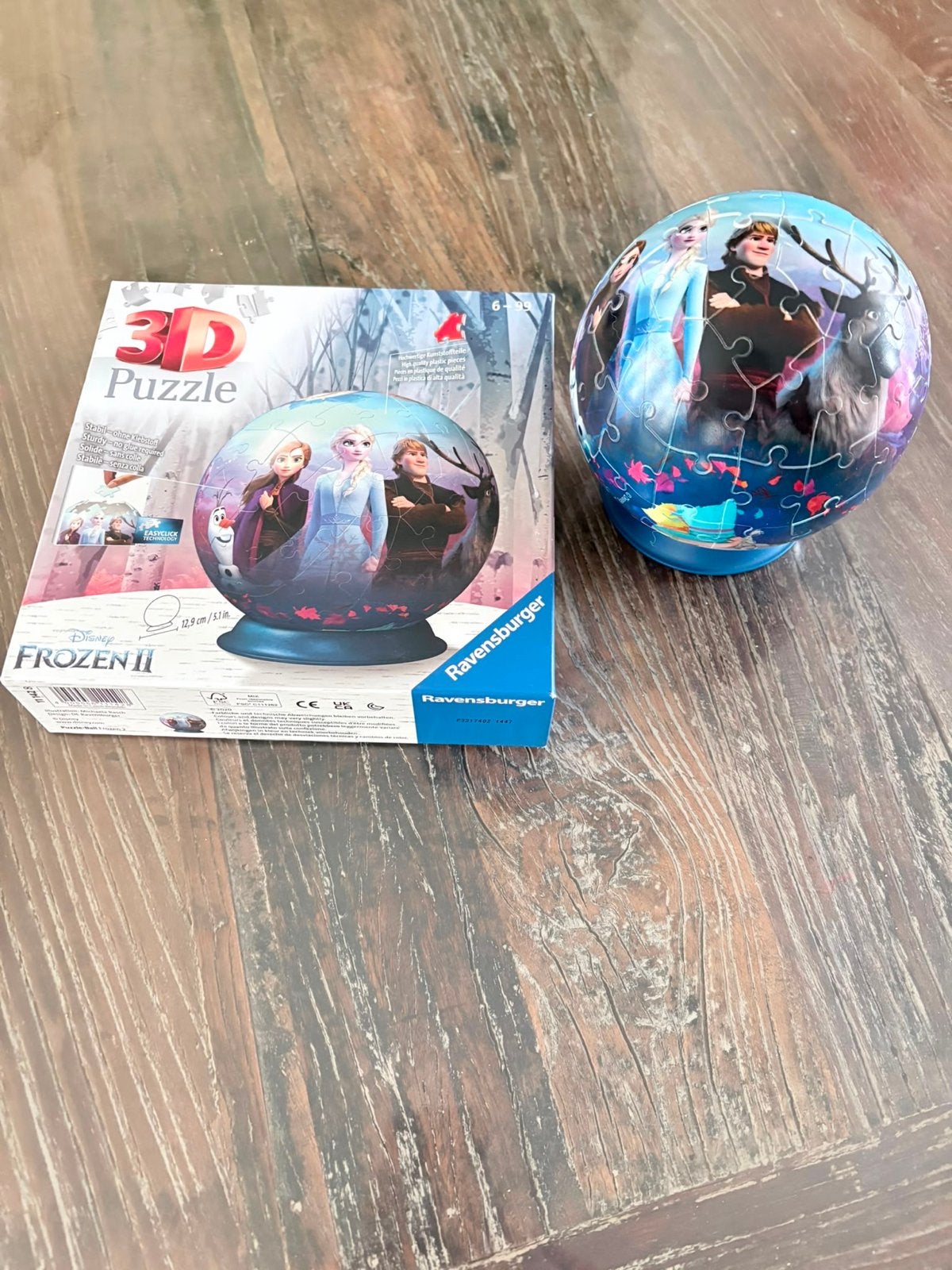 Ravensburger 3D puzzel Frozen 2 - Rook- en huisdiervrij, Ophalen of Verzenden, Meer dan 50 stukjes, Zo goed als nieuw, 6 jaar of ouder