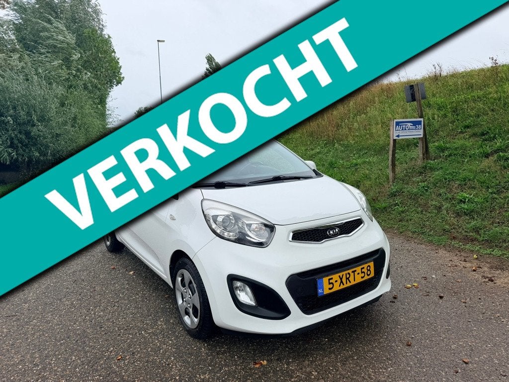 Kia Picanto 1.0 CVVT BusinessLine,Airco,4x Elk.ramen, Voorwielaandrijving, Euro 5, Stof, Gebruikt
