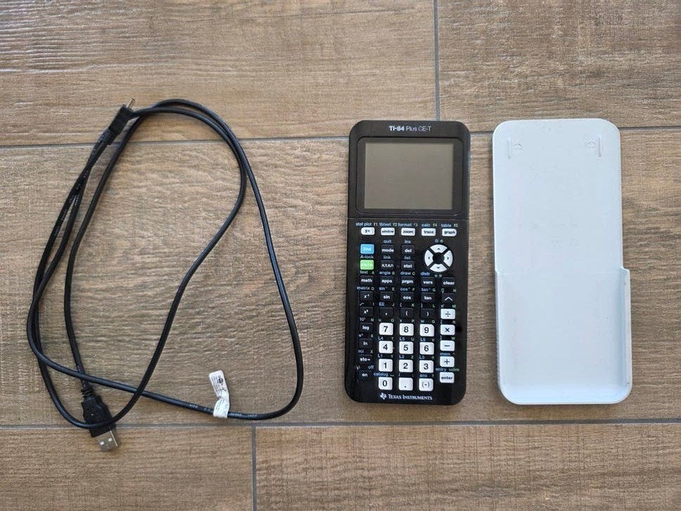 grafische rekenmachine Texas Instruments TI-84 Plus CE-T, Ophalen of Verzenden, Grafische rekenmachine, Gebruikt