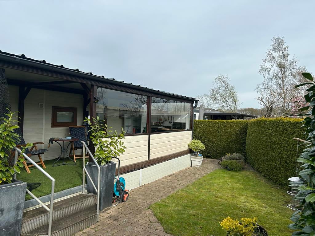 Stacaravan op plek in Beerze, Caravans en Kamperen, Stacaravans, Tot en met 4