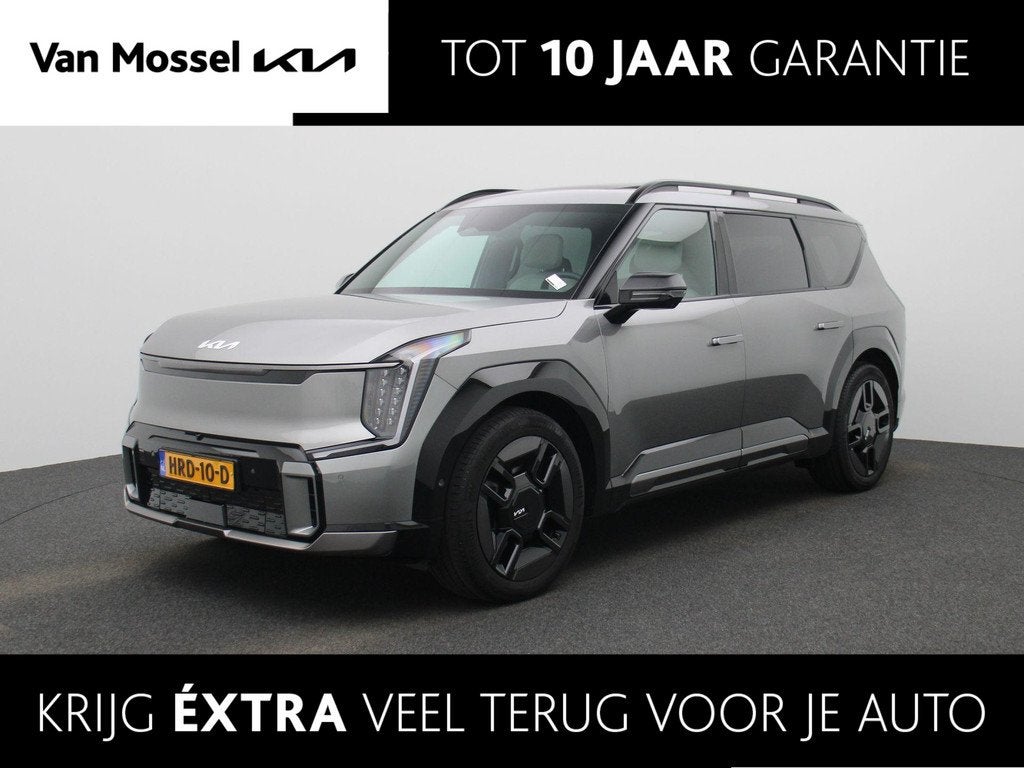 Kia EV9 GT-Line AWD 99.8 kWh 384 PK | LED Matrix | LM Velgen, Auto's, Kia, 12 maanden, Origineel Nederlands, Vierwielaandrijving