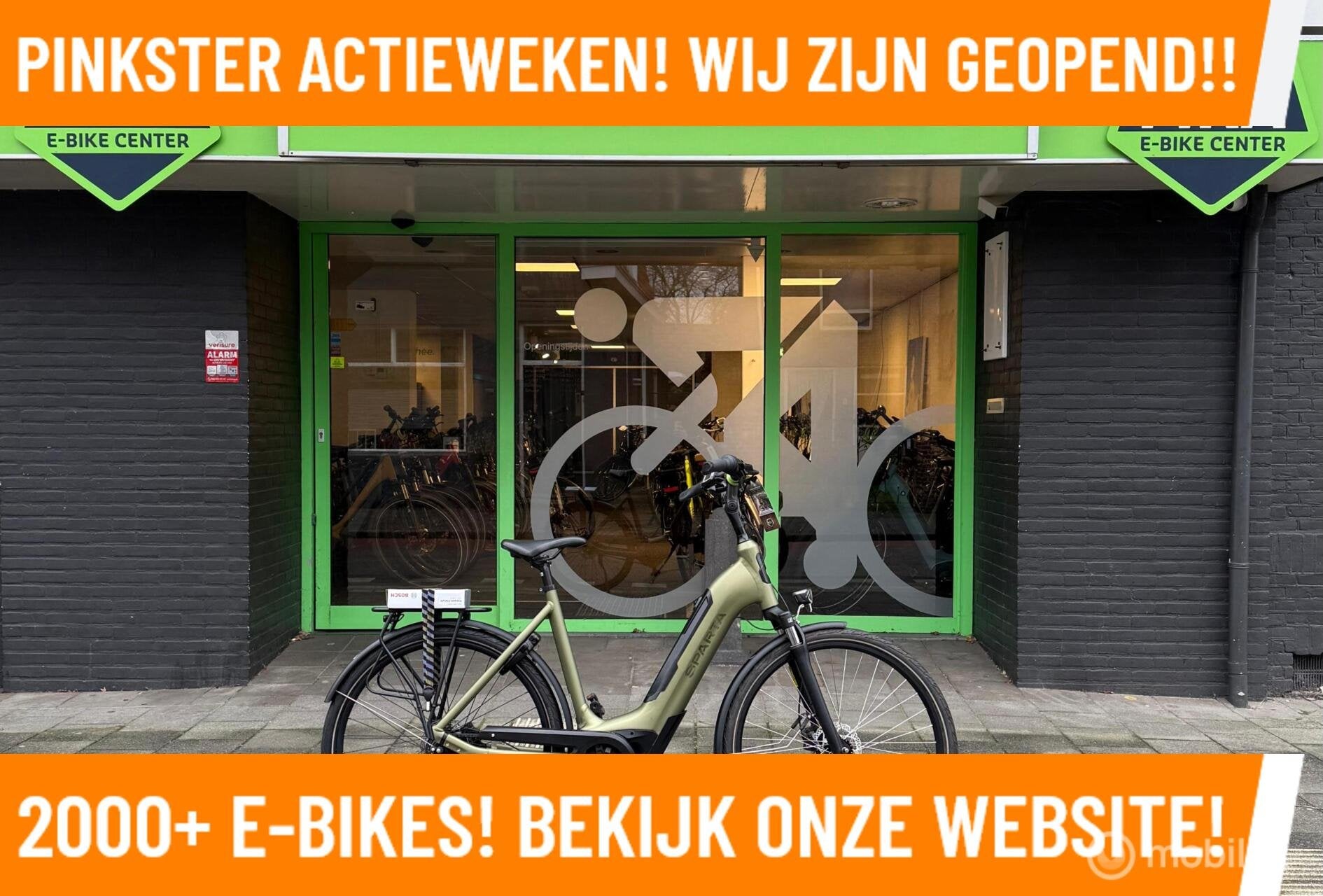Sparta C-Grid Elektrische fiets met BOSCH midden motor ebike, Nieuw, Sparta