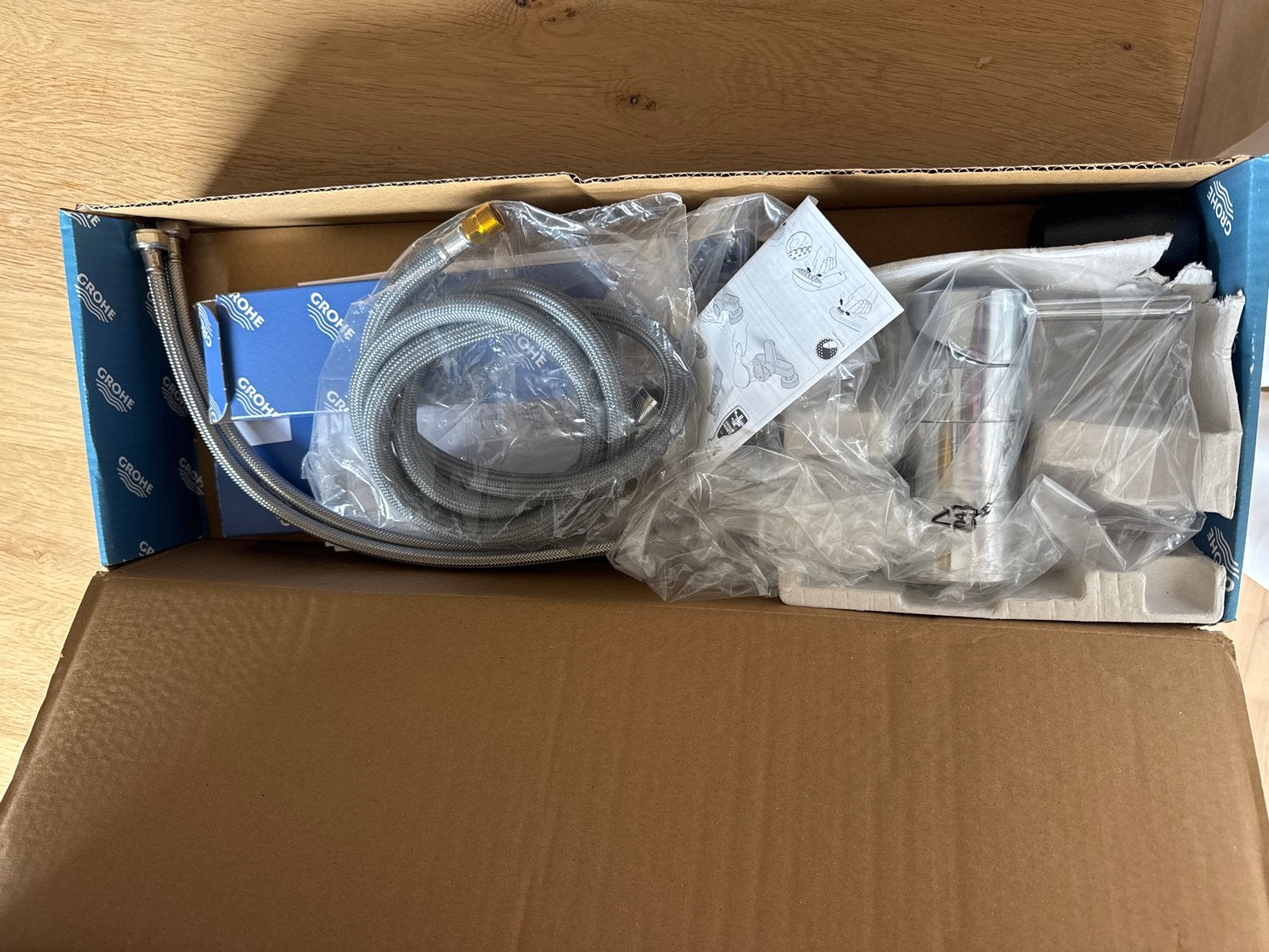 Grohe Minta Smart Keukenkraan - Nieuw in doos, Ophalen of Verzenden, Nieuw, Chroom, Kraan