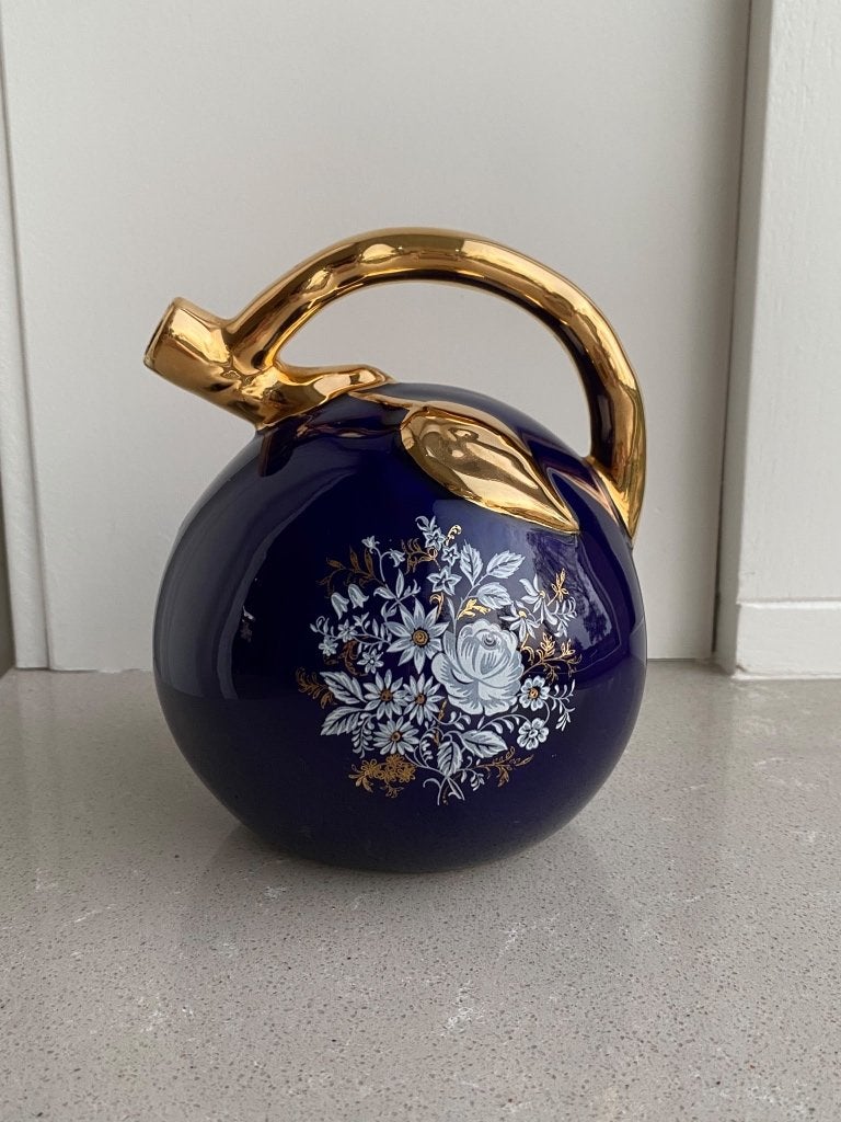 Zeldzame porseleinen karaf vorm appel, Antiek en Kunst, Ophalen of Verzenden