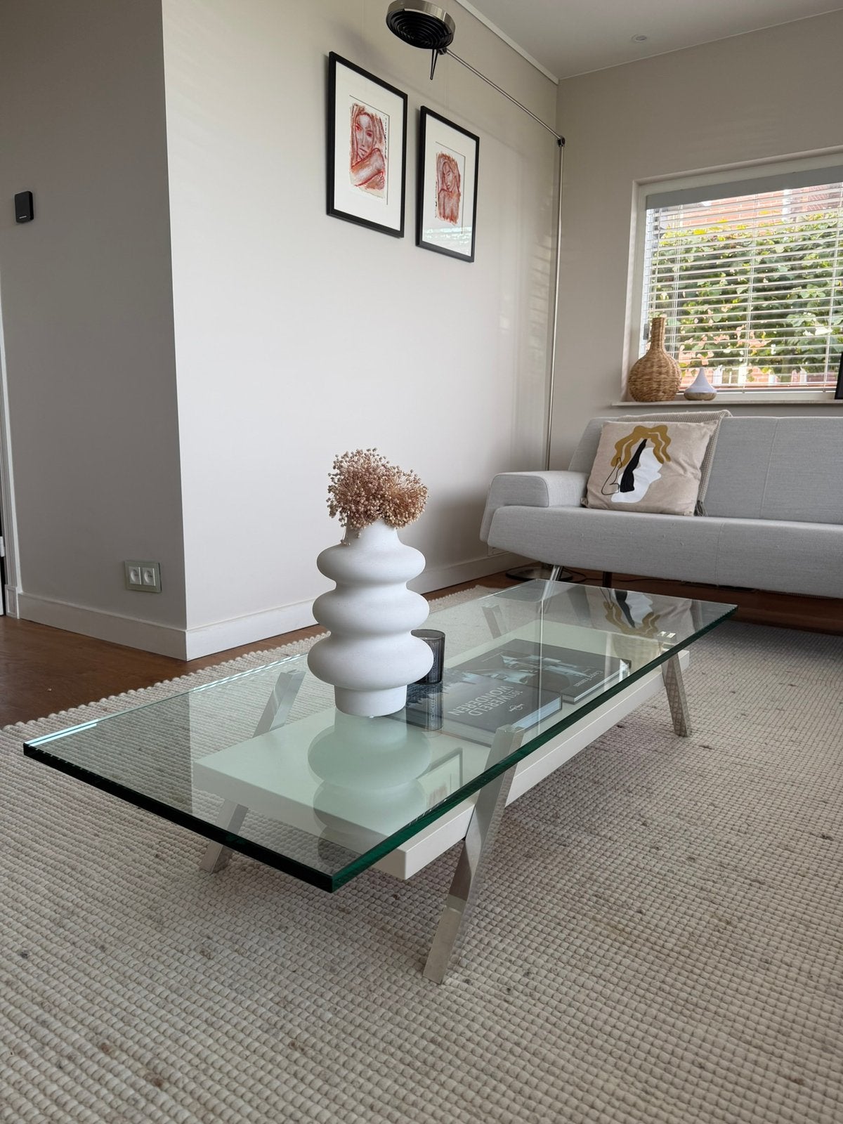 Maupertuus design salontafel, 100 tot 150 cm, Zo goed als nieuw, Rechthoekig, 50 tot 100 cm