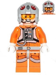 Lego Star Wars Snowspeeder Pilot SW0607, Kinderen en Baby's, Speelgoed | Duplo en Lego, Lego, 3235CD, Ophalen of Verzenden, Zo goed als nieuw