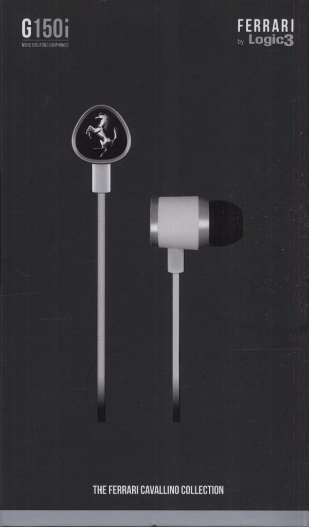 CAVALLINO FERRARI WHITE G150I NOISE ISOLATING EARPHONES, Verzenden, Nieuw, Overige merken