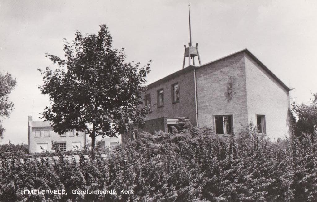 lemelerveld geref kerk, Verzamelen, Ansichtkaarten | Nederland, Ophalen of Verzenden, Voor 1920, Noord-Brabant