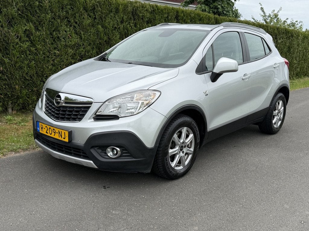 Opel Mokka 1.7 CDTi Cosmo Automaat Climate Control, Schuifda, Auto's, Opel, Euro 5, Stof, Gebruikt, Zwart