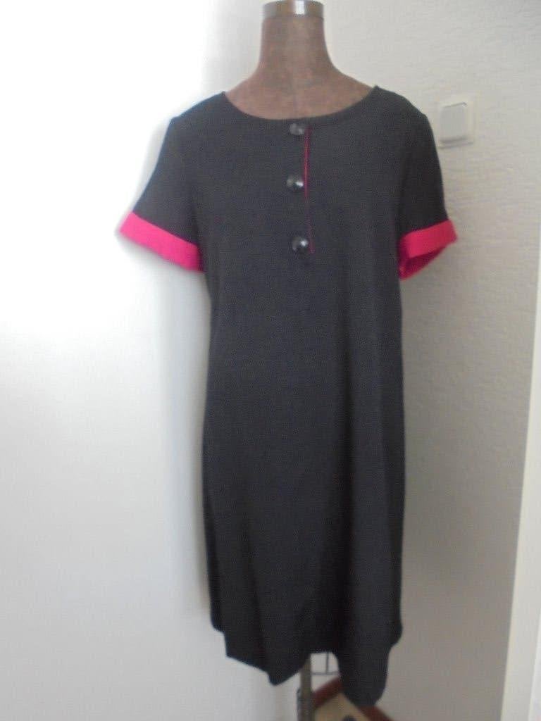 Vintage jurk Gay Boyer New York, Maat 38/40 (M), Zwart, Ophalen of Verzenden, Zo goed als nieuw