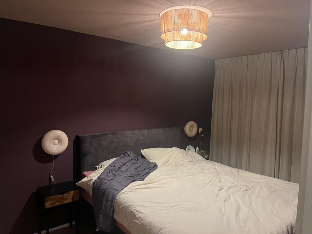 Hoofdbord velvet antraciet grijs 180x130x15, Ophalen, Tweepersoons, 180 cm, Stof