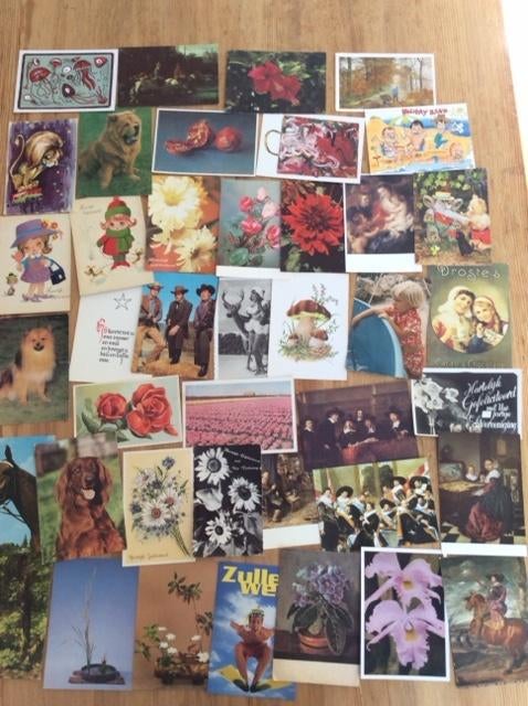 50 Fantasiekaarten. alles Kleur nieuw en niet gebruikt., Verzenden, 1980 tot heden, Ongelopen, Overige thema's