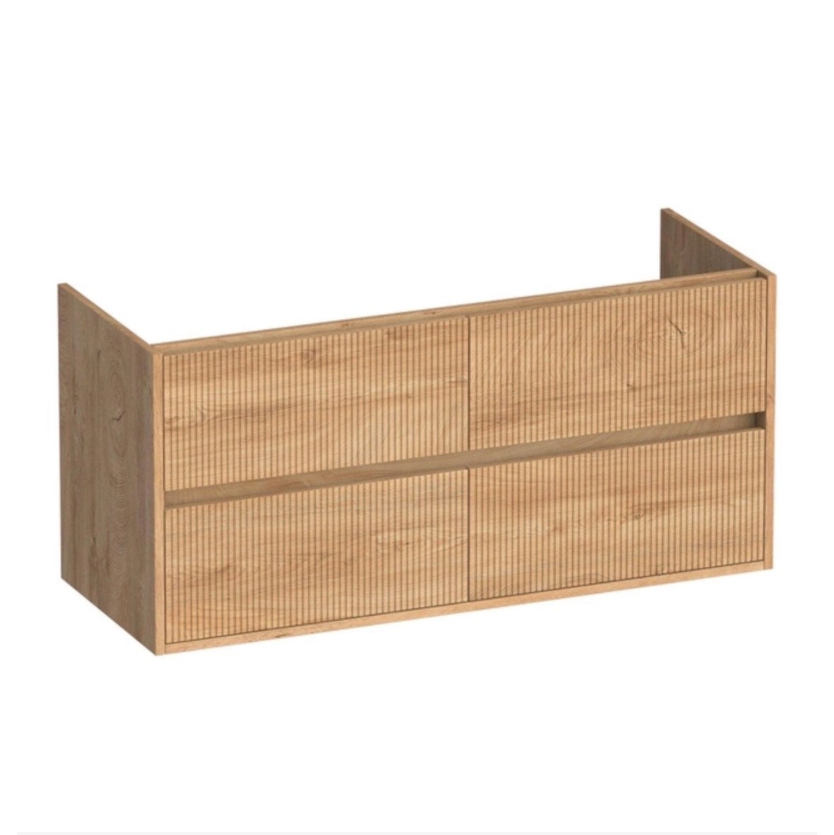 BRAUER Adore Wavy wastafelonderkast 120 - Nieuw, Huis en Inrichting, Badkamer | Badkamermeubels, 100 tot 150 cm, Nieuw, Ophalen of Verzenden