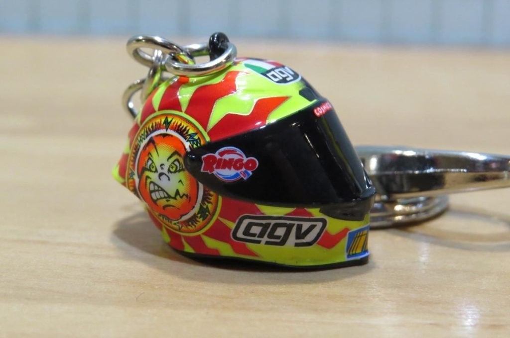 Valentino Rossi heritage 1997 helmet replica keyring, Overige typen, Nieuw, Ophalen of Verzenden, VR Racing Apparel