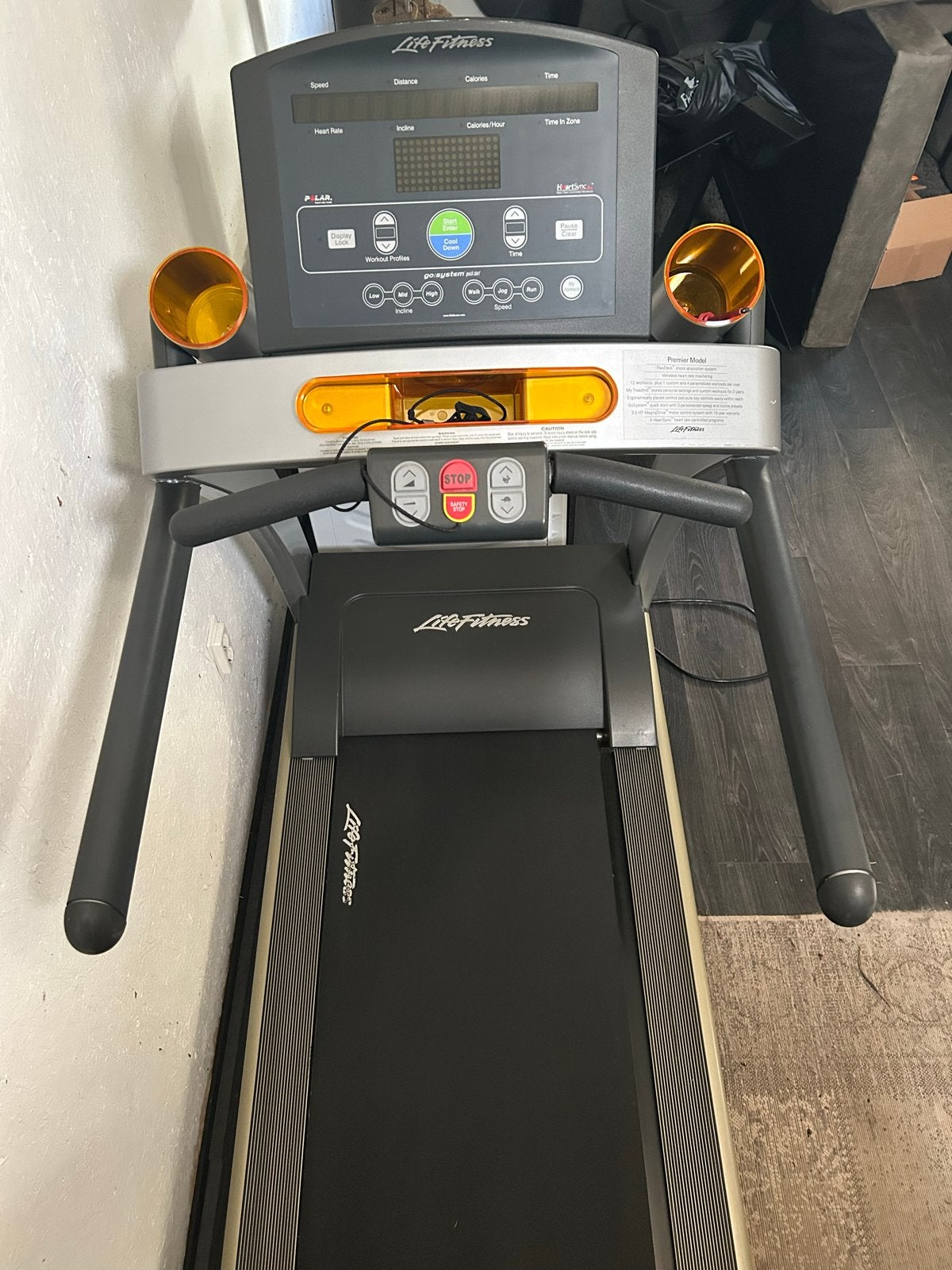 Life Fitness T50 Loopband, Ophalen, Gebruikt, Metaal, Loopband