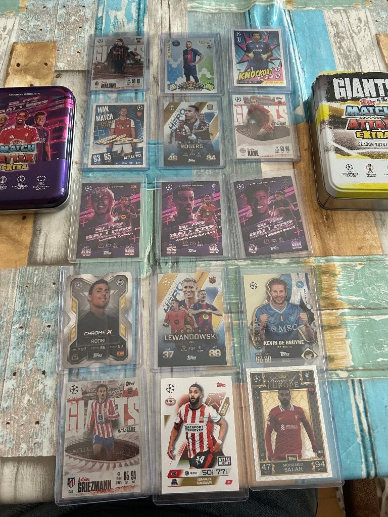 Voetbalplaatjes, Ophalen of Verzenden, Nieuw, Meerdere kaarten