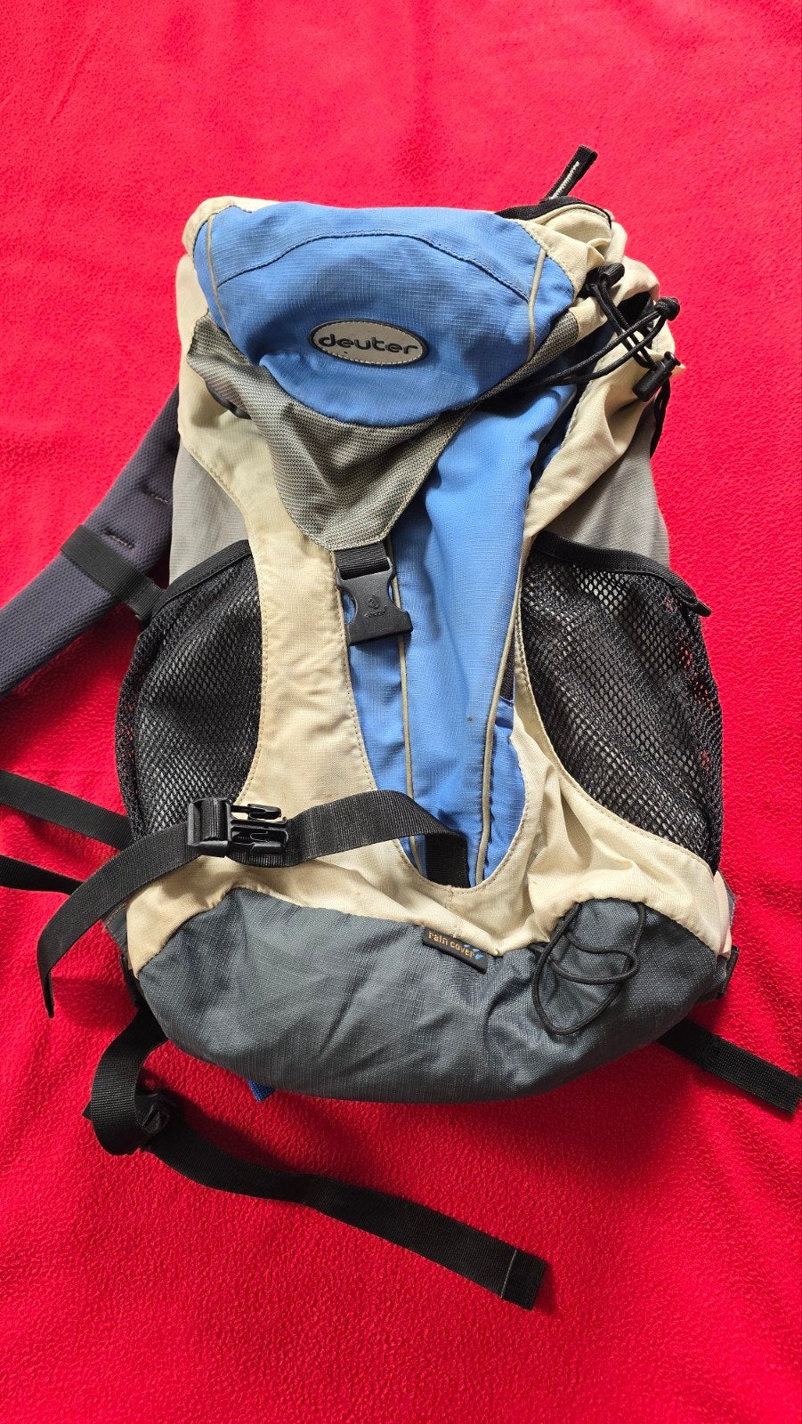 Deuter AC lite15 rugzak met regenhoes - Ideaal voor trekking, Ophalen