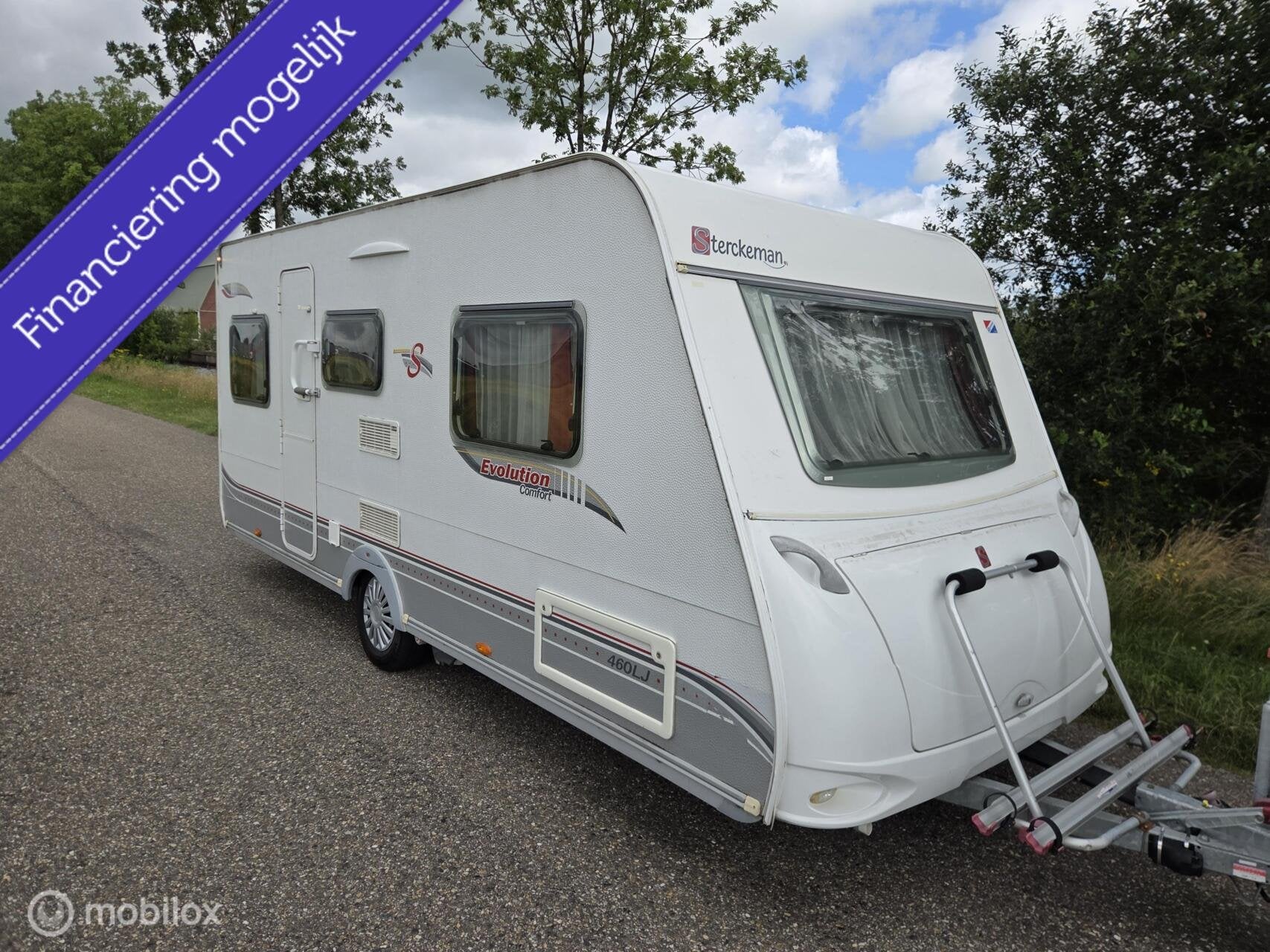 Sterckeman EVOLUTION COMFORT 460 LJ bovag 26, Caravans en Kamperen, Koelkast, Sterckeman, Rondzit, 2 aparte bedden