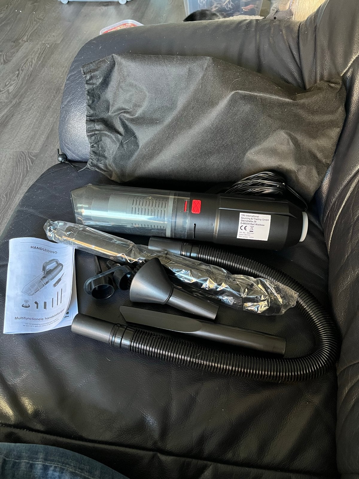 Compacte Auto Stofzuiger 12V met Accessoires, Ophalen of Verzenden, Nieuw